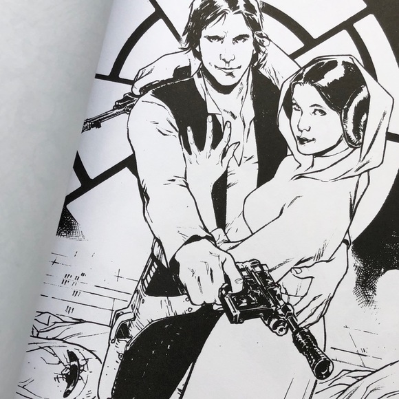 NEW Star Wars Adult Coloring Book  Marvel Disney + Mini Puzzle NEW - Picture 12 of 16